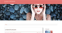 Desktop Screenshot of canalwoman.com